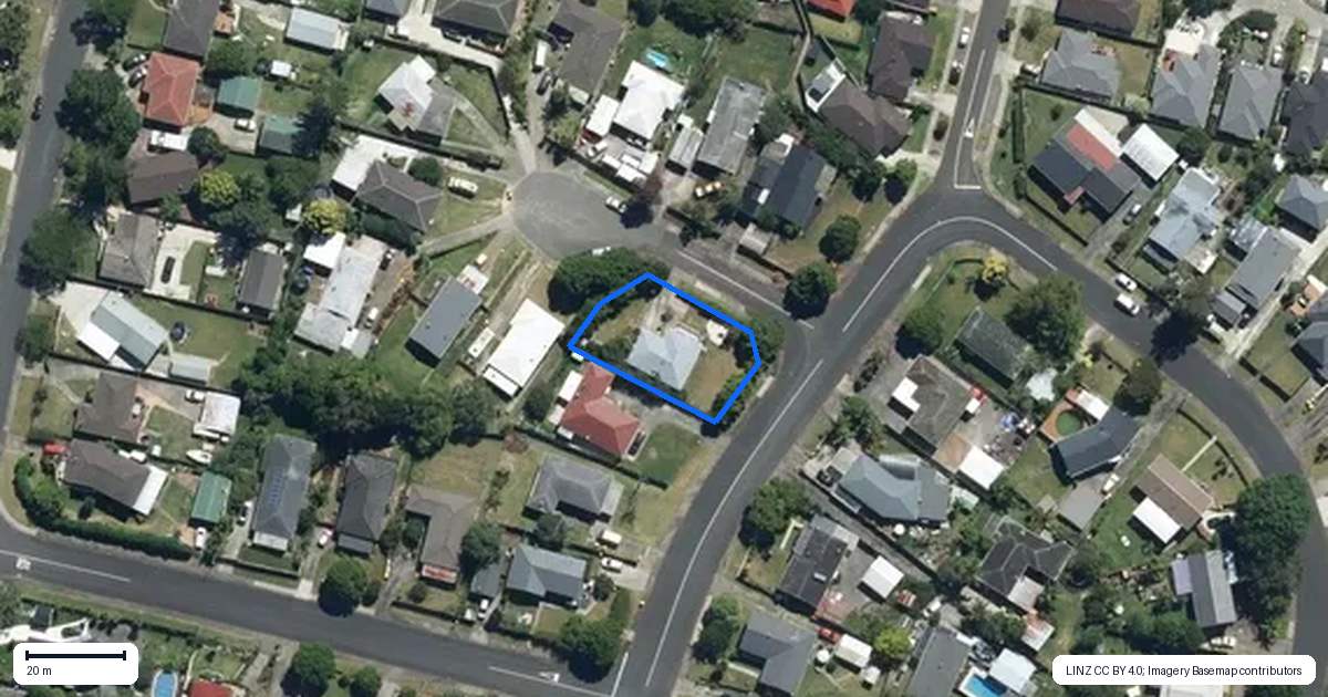 Property context map for 2 Surman Place, Glen Eden, Auckland