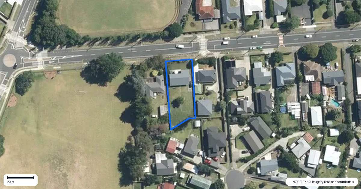 Property context map for 46 Miller Road, Mangere Bridge, Auckland