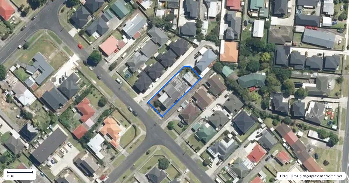 Property context map for 23 Rosebank Road, Papatoetoe, Auckland