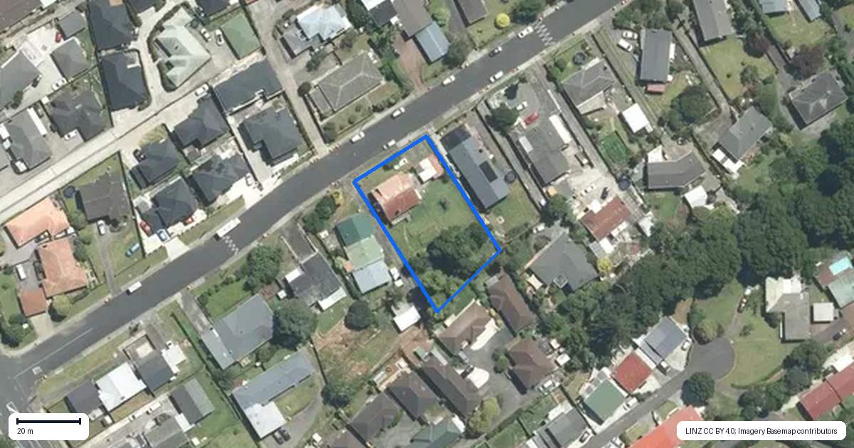 Property context map for 5 Kelvyn Grove, Hillpark, Auckland