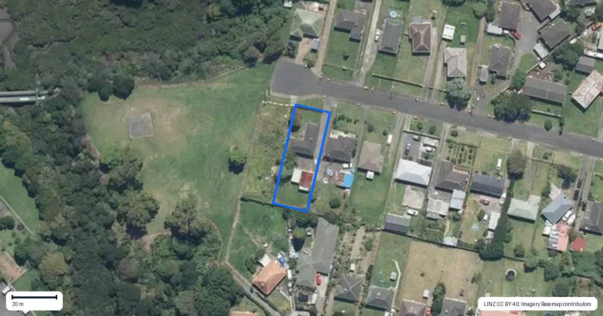Property context map for 26 Laxon Avenue, Otara, Auckland