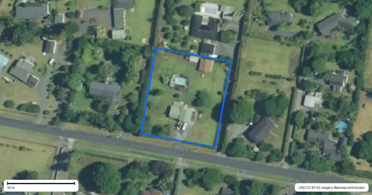 Property context map for 10 Kendall Road, Kerikeri