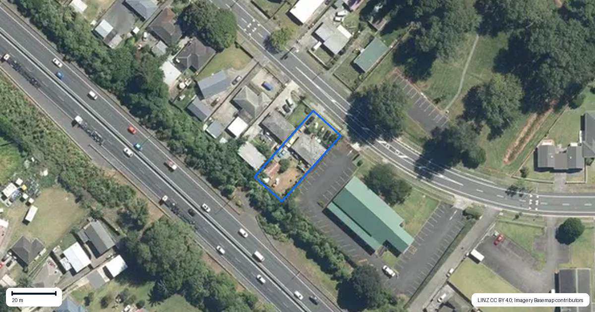 Property context map for 51 Skipton Street, Mangere East, Auckland