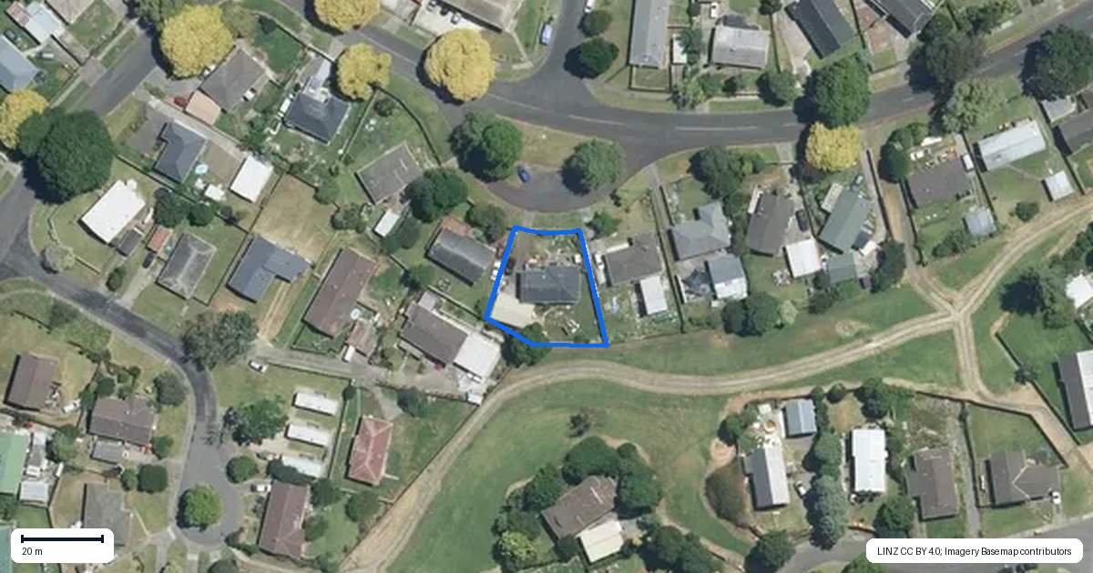 Property context map for 17 Fairdale Avenue, Red Hill, Papakura