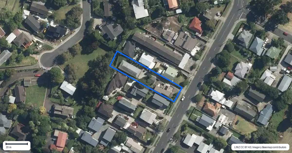 Property context map for 74A Panorama Road, Mount Wellington, Auckland
