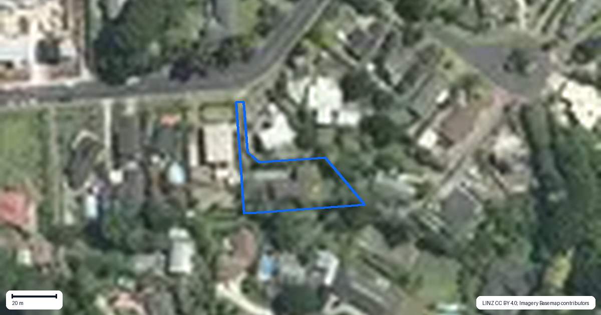 Property context map for 41A Red Hill Road, Red Hill, Papakura