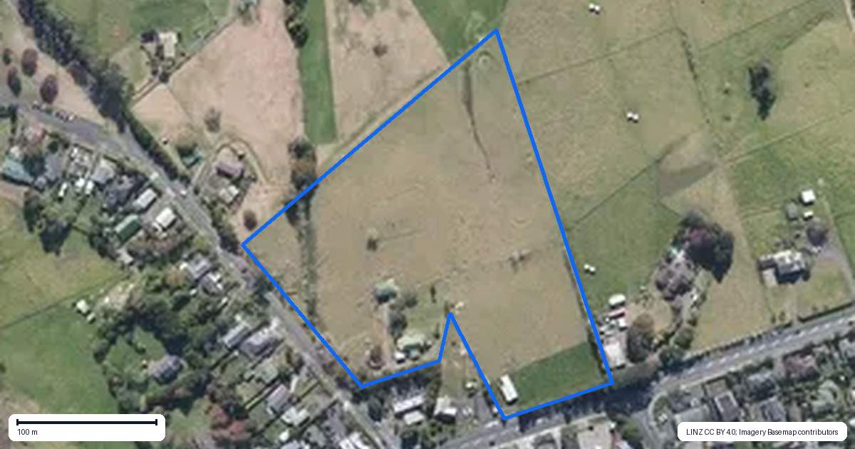 Property context map for 76 Hobsonville Road, West Harbour, Auckland