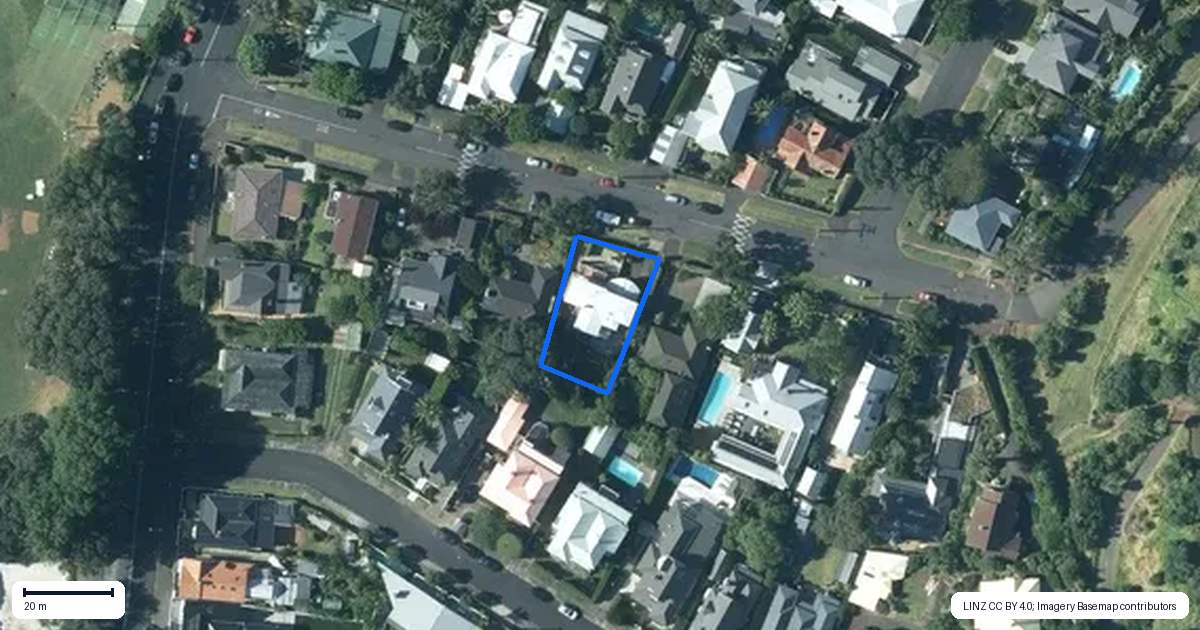 Property context map for 6 Takarunga Road, Devonport, Auckland