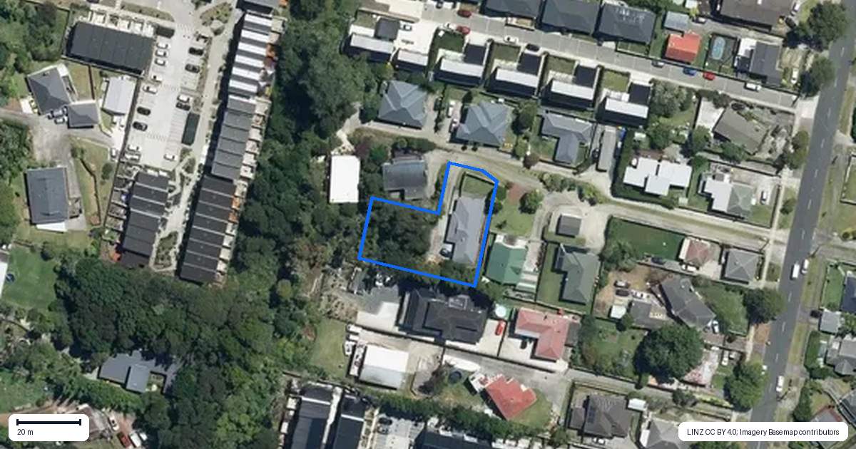 Property context map for 115C Woodglen Road, Glen Eden, Auckland
