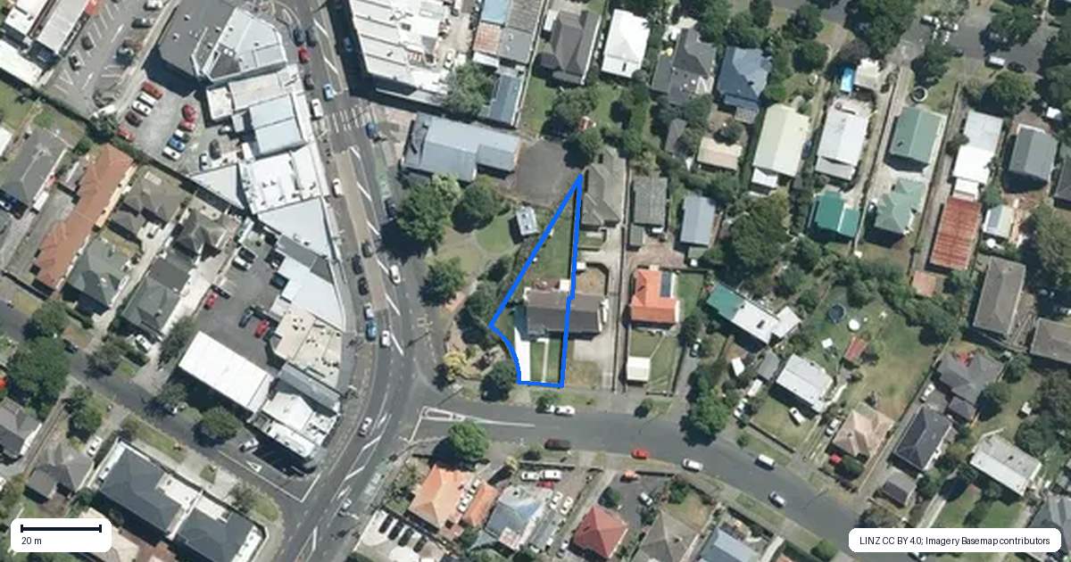 Property context map for 103 Lambeth Road, Sandringham, Auckland