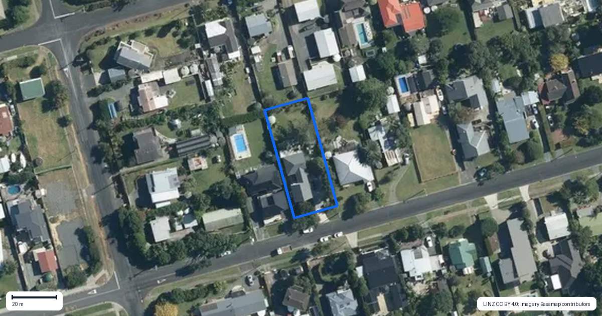 Property context map for 104 Second View Avenue, Beachlands, Auckland