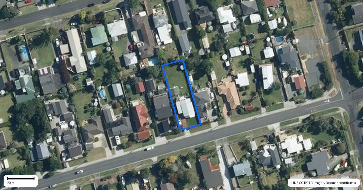 Property context map for 88 Second View Avenue, Beachlands, Auckland