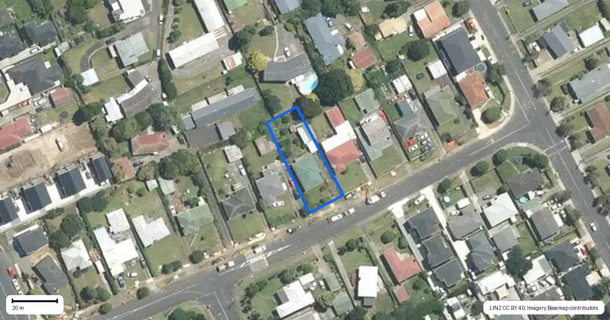 Property context map for 86 Puriri Road, Manurewa, Auckland