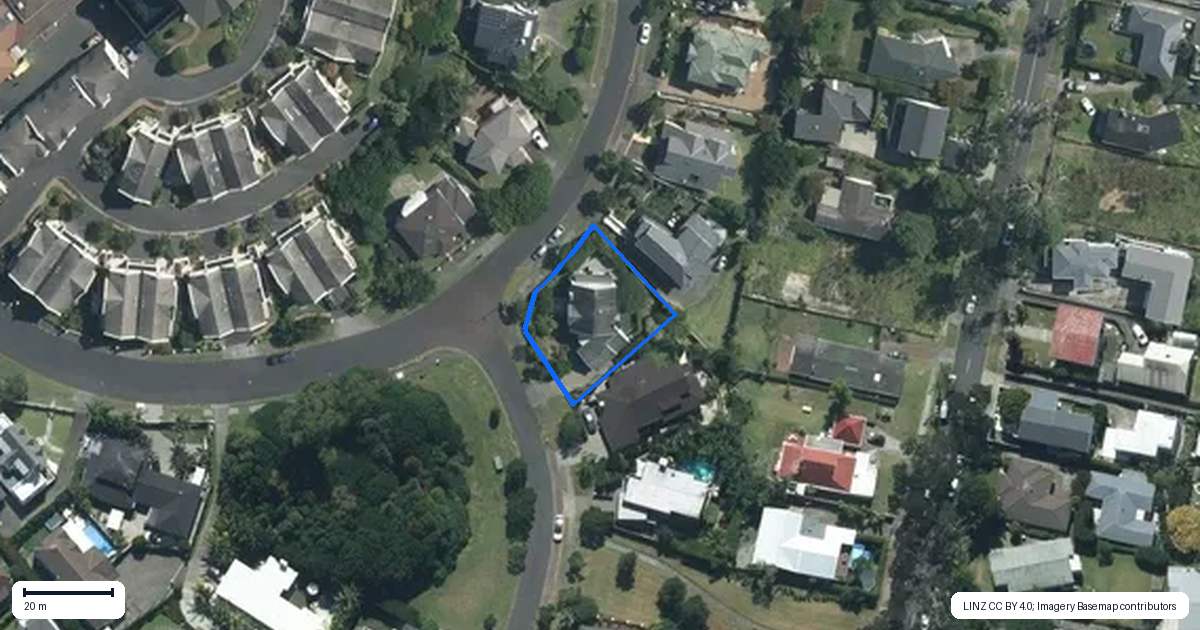Property context map for 2 Heritage Rise, Saint Heliers, Auckland