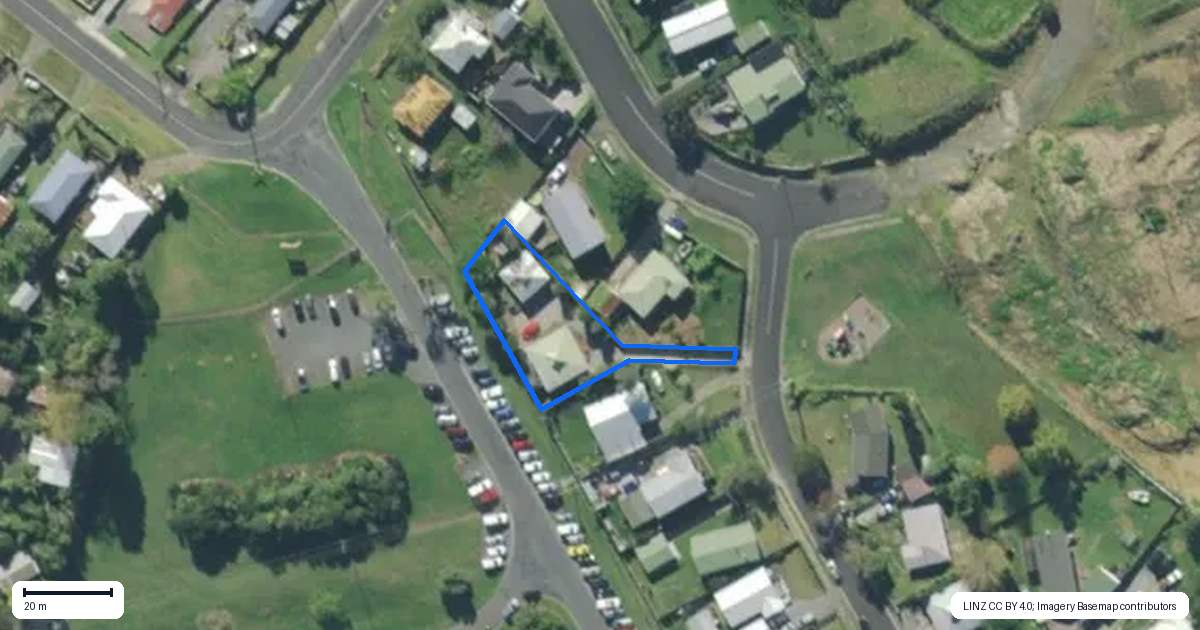 Property context map for 4 Dakota Place, Raumanga, Whangarei