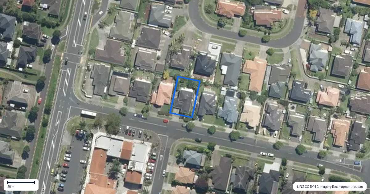 Property context map for 117 Gracechurch Drive, Flat Bush, Auckland