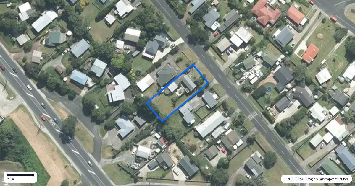 Property context map for 23 Penton Road, Stanmore Bay, Whangaparaoa