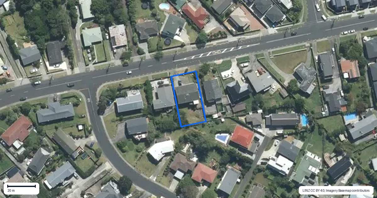 Property context map for 93 Coronation Road, Hillcrest, Auckland