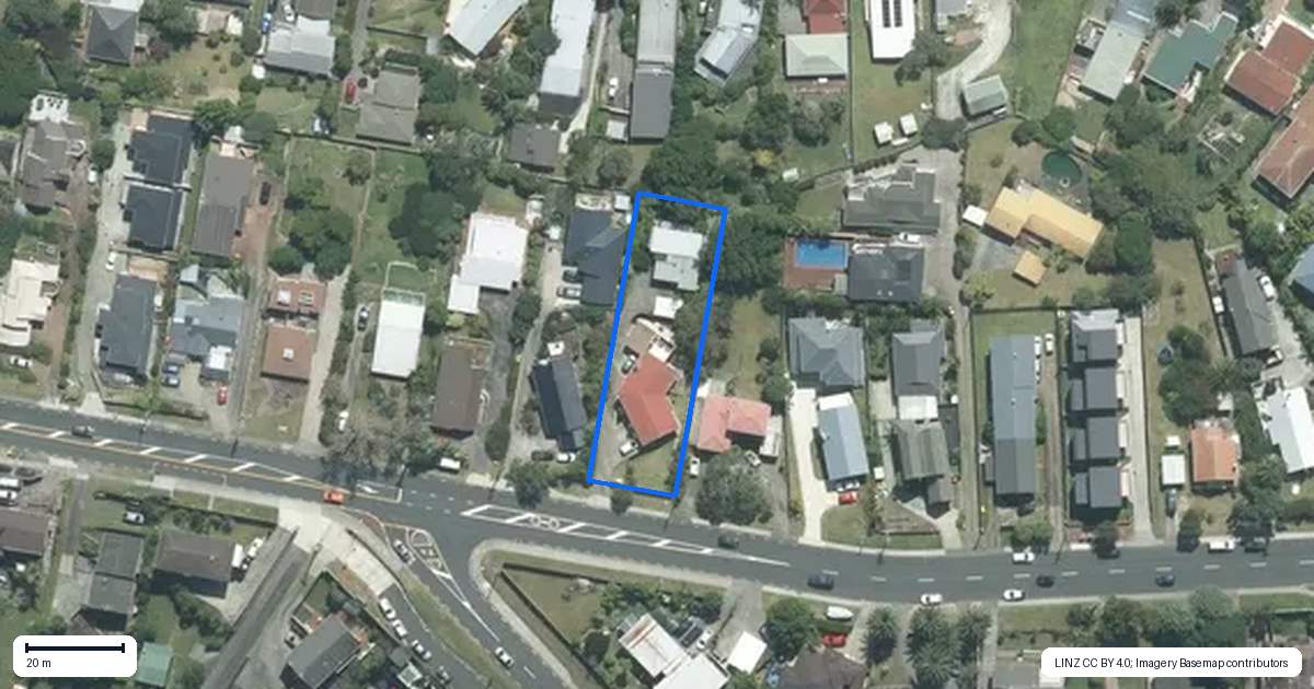 Property context map for 1/4 Firth Road, Torbay, Auckland