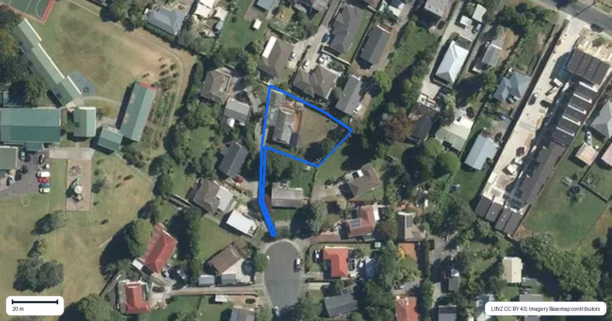 Property context map for 17 Panzic Place, Glen Eden, Auckland