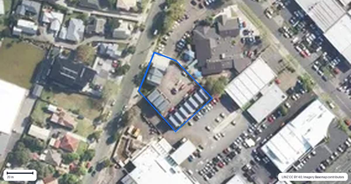 Property context map for 9/17A Delta Avenue, New Lynn, Auckland
