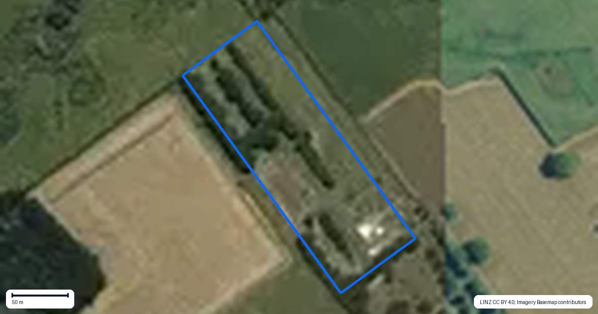 Property context map for 29 Lawrence Road, Tuakau