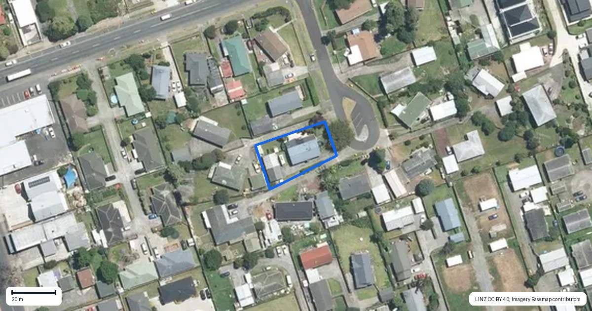 Property context map for 9 Le Havre Place, Takanini, Auckland