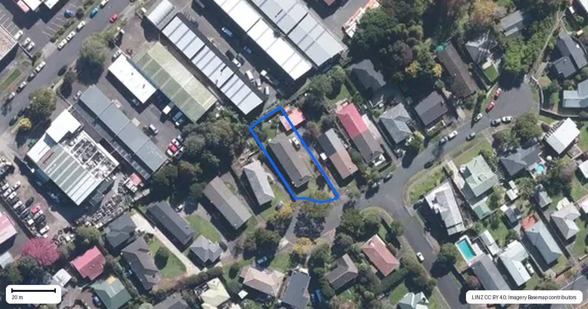 Property context map for 18B Lidcombe Place, Avondale, Auckland