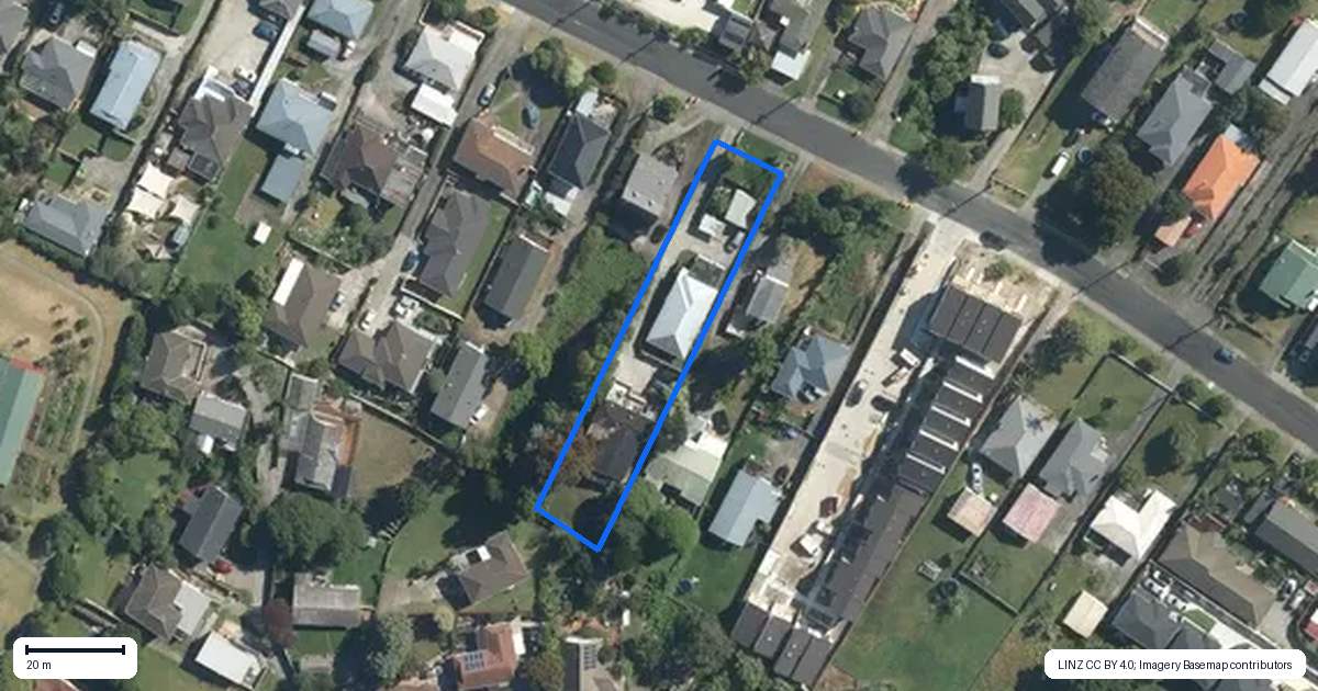 Property context map for 21 Glenorchy Street, Glen Eden, Auckland