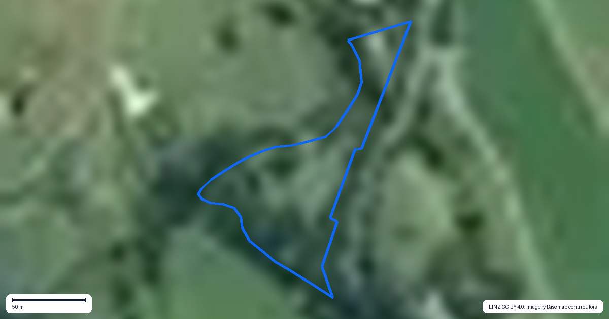 Property context map for 38 Waipu Gorge Road, Waipu