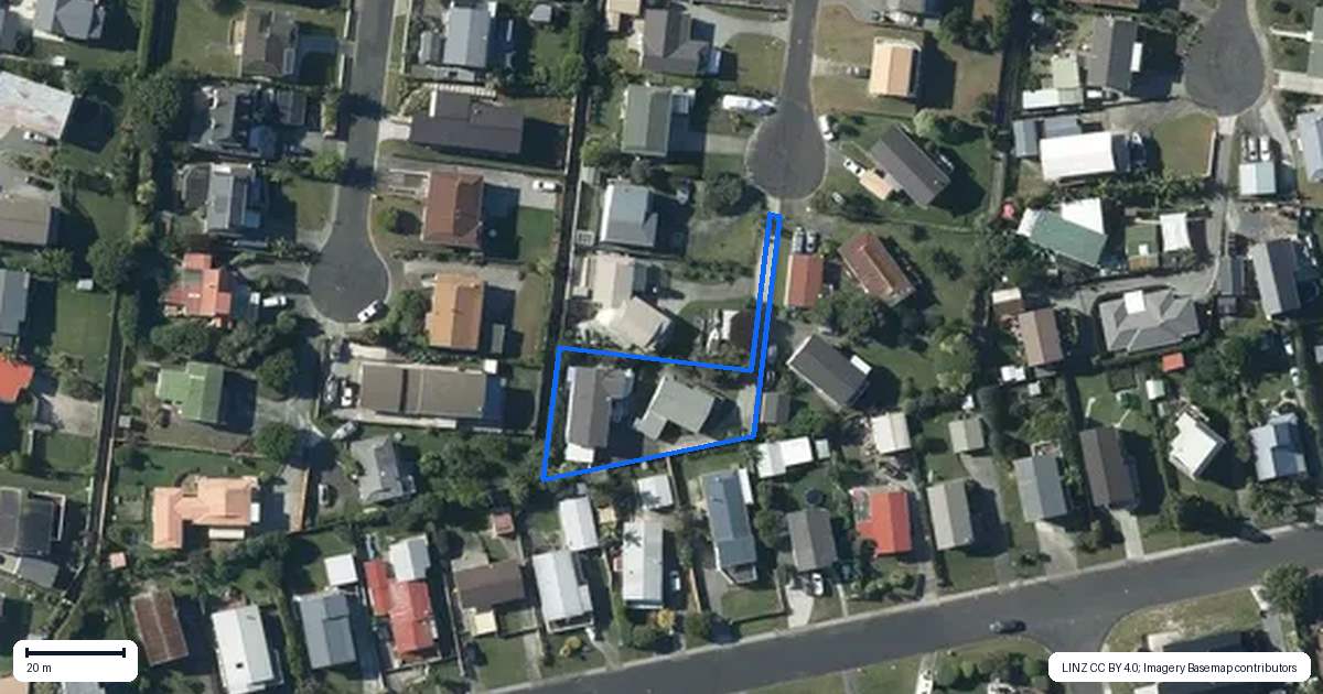 Property context map for 22A Ngatira Place, Snells Beach