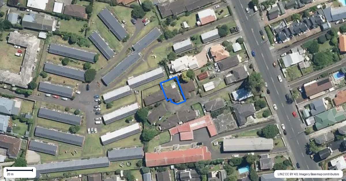 Property context map for 7/861 Manukau Road, Royal Oak, Auckland