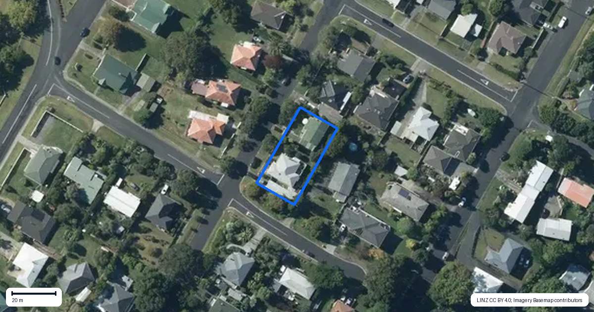 Property context map for 33 Bertram Street, Warkworth