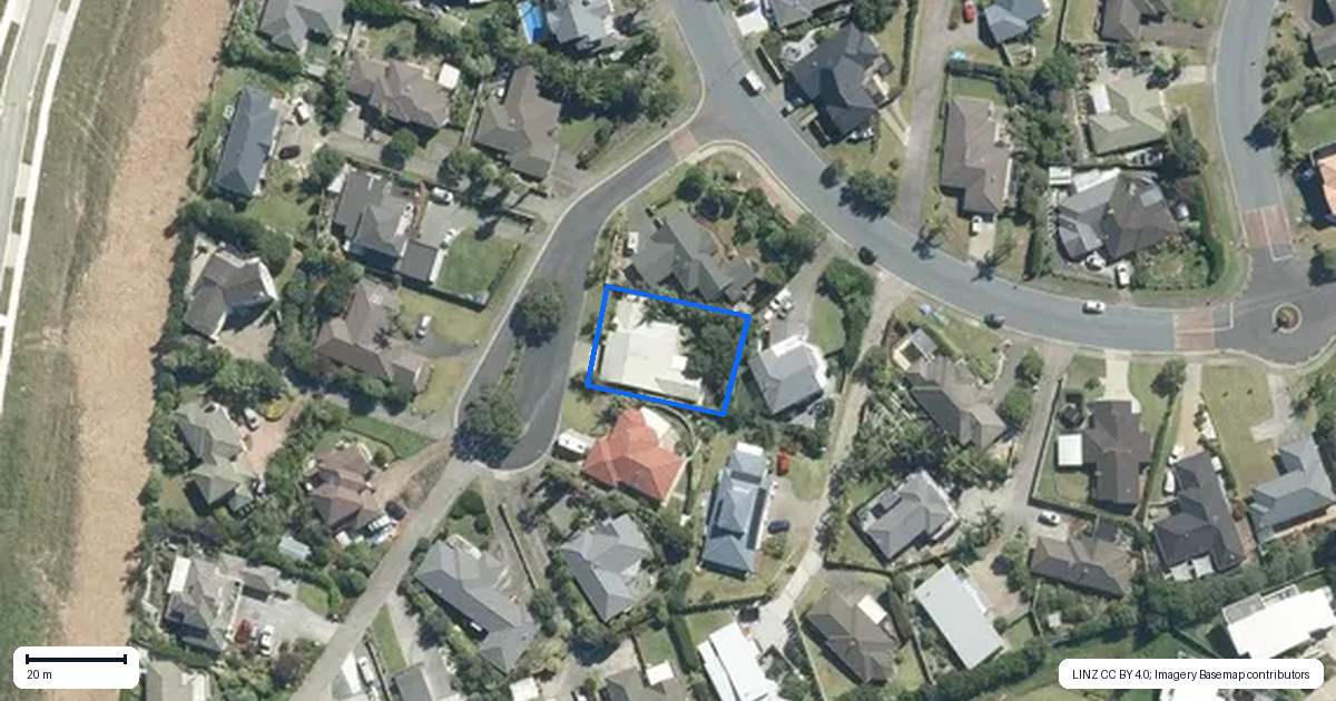 Property context map for 3 Rakau Views, Orewa