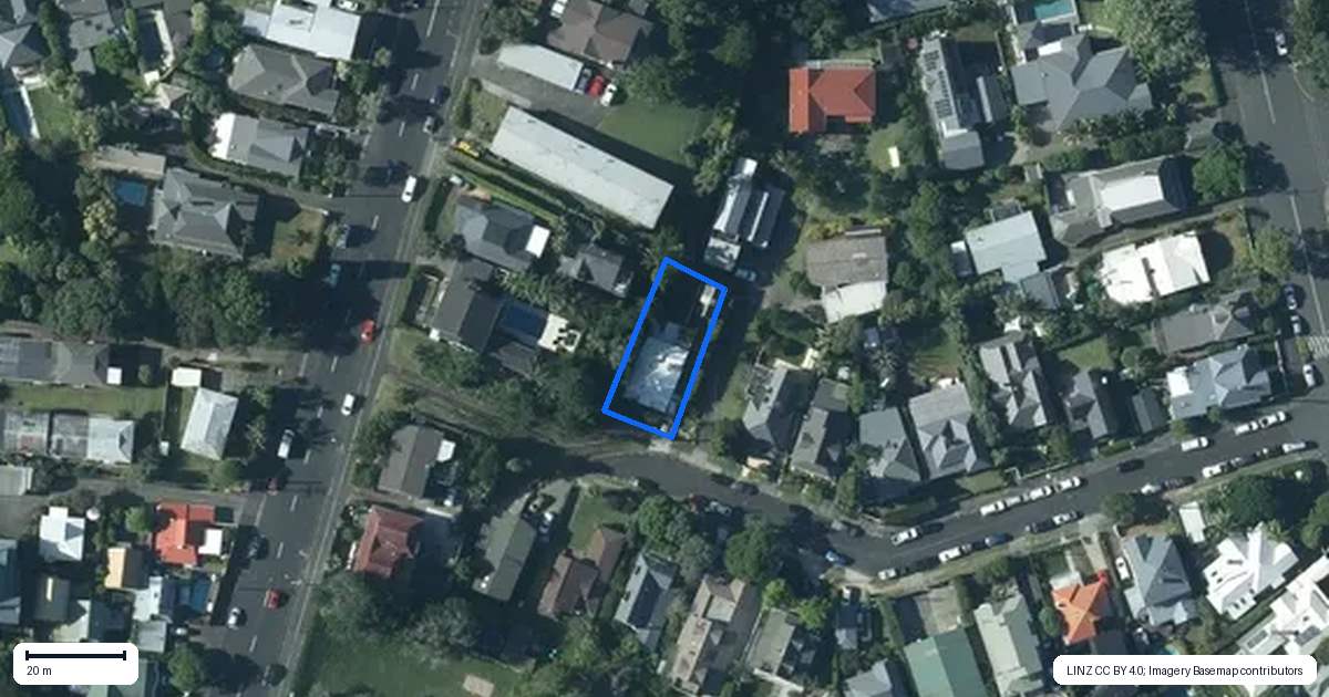 Property context map for 14 Beaconsfield Street, Devonport, Auckland