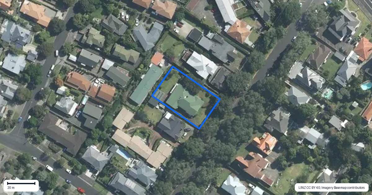 Property context map for 11 Aratonga Avenue, Greenlane, Auckland