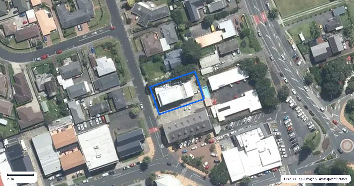 Property context map for 3 Alice Avenue, Orewa