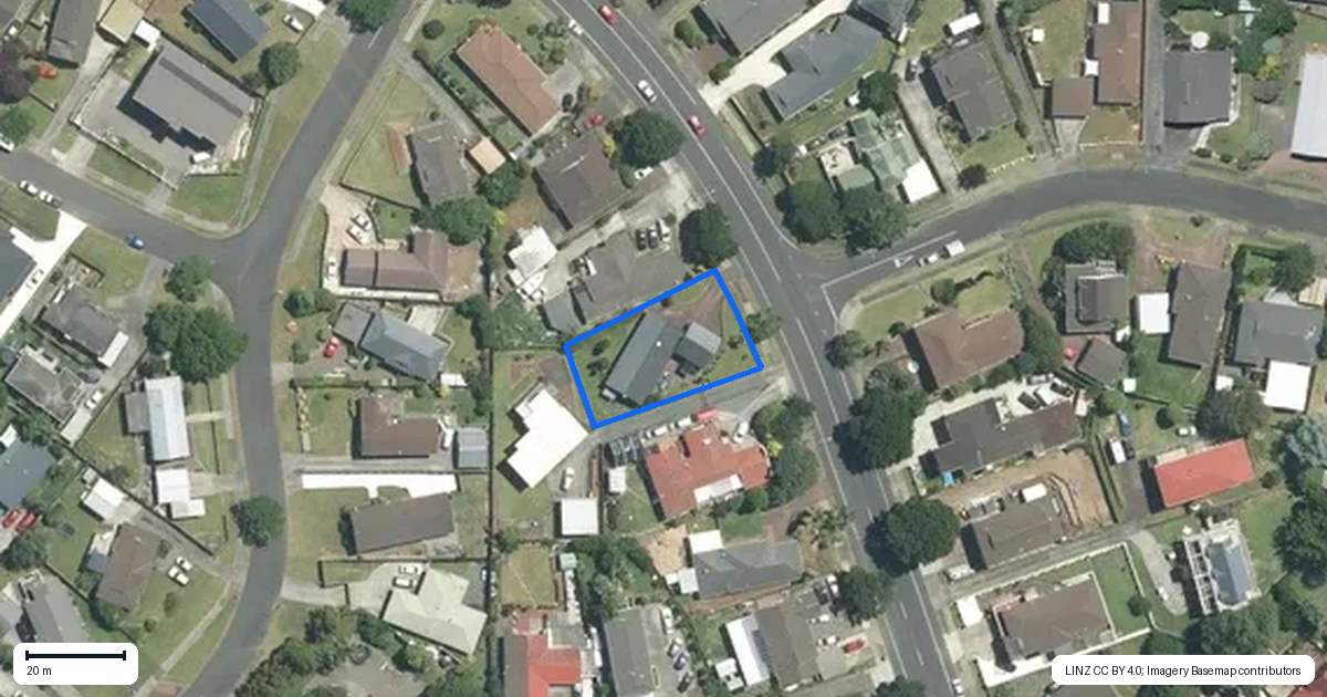 Property context map for 137 Everglade Drive, Totara Heights, Auckland