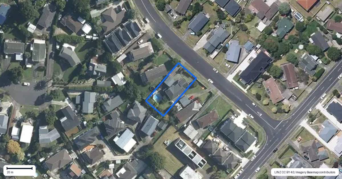 Property context map for 67 Marendellas Drive, Bucklands Beach, Auckland