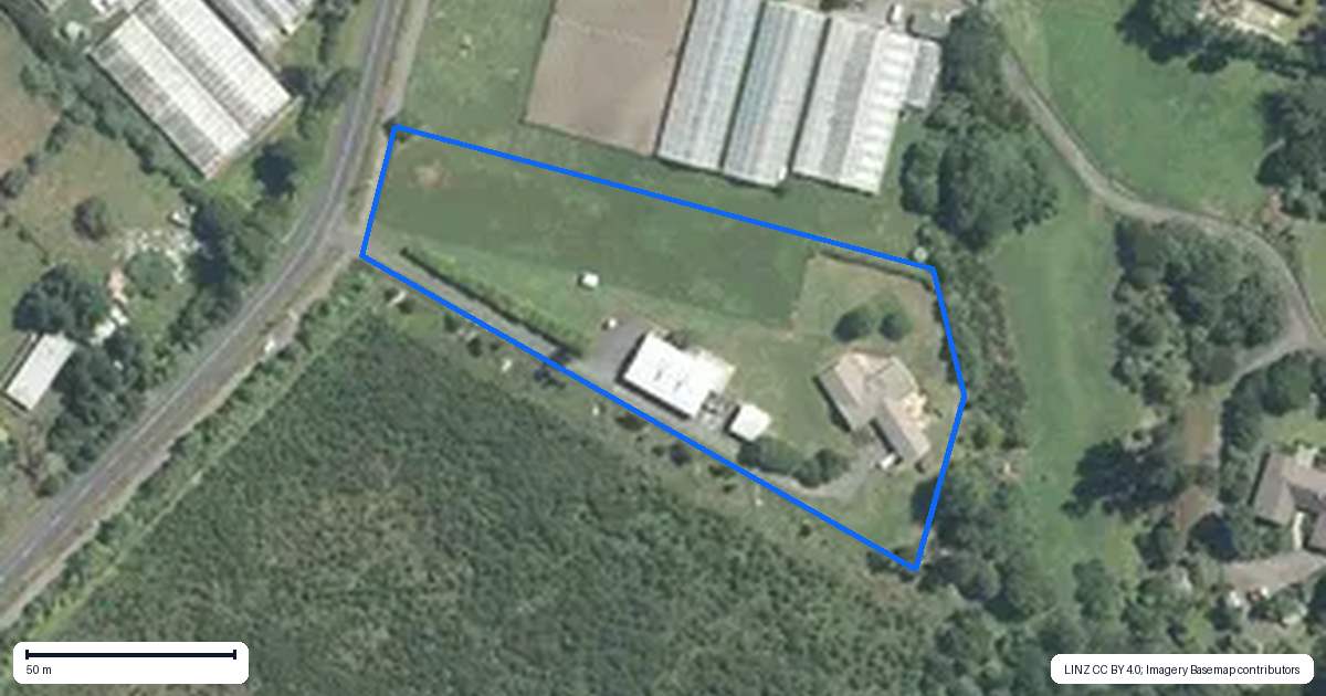 Property context map for 61 Drury Hills Road, Drury