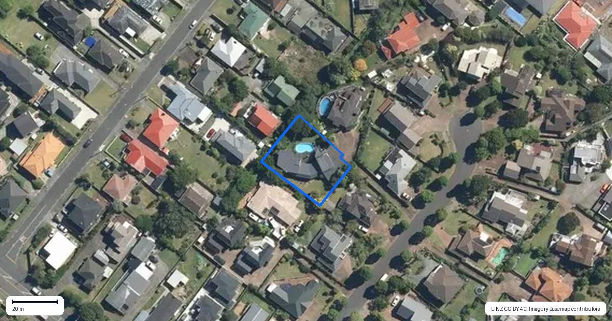 Property context map for 14 Kingshaven Close, Mount Roskill, Auckland