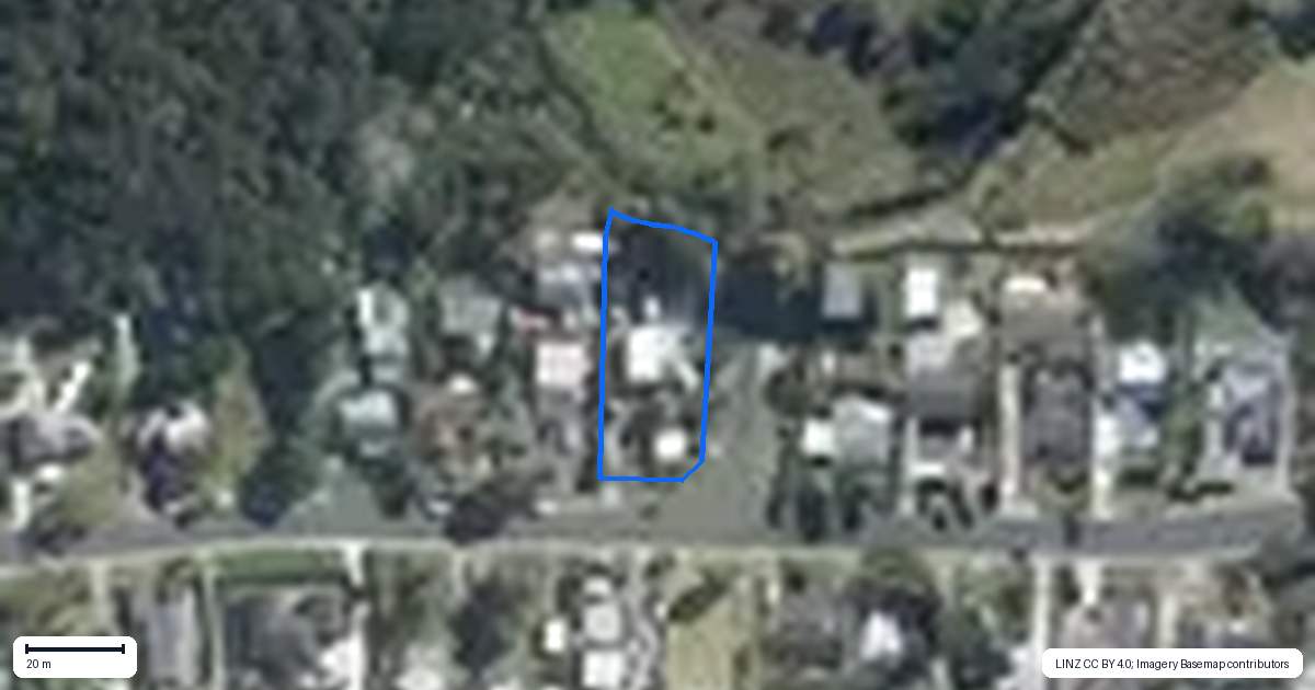 Property context map for 13B Otanerua Road, Hatfields Beach, Orewa