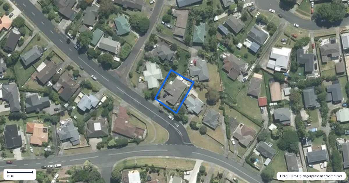 Property context map for 5 Ian Sage Avenue, Torbay, Auckland