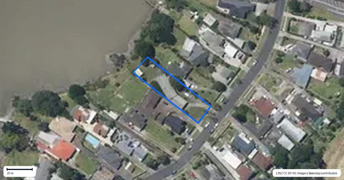 Property context map for 39 Millen Avenue, Pakuranga, Auckland