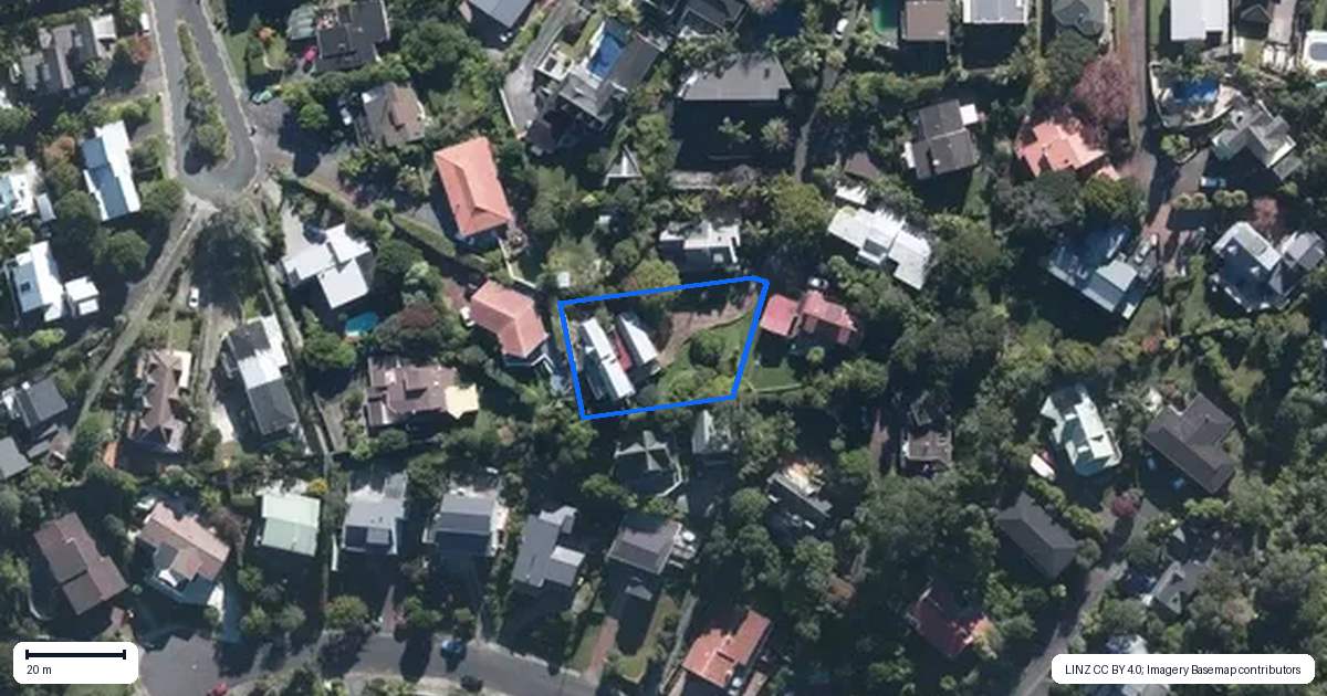 Property context map for 36 Mayall Avenue, Beach Haven, Auckland
