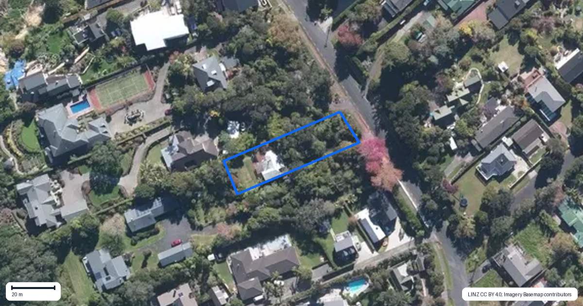 Property context map for 70 Rame Road, Greenhithe, Auckland