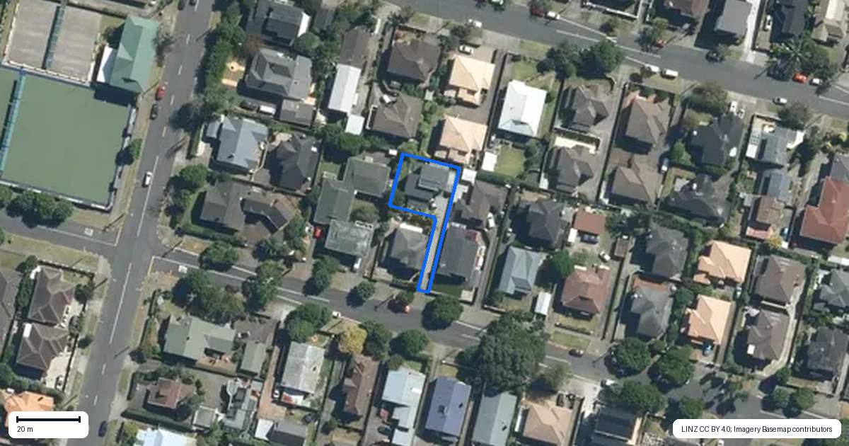 Property context map for 27A Rangiatea Road, Epsom, Auckland
