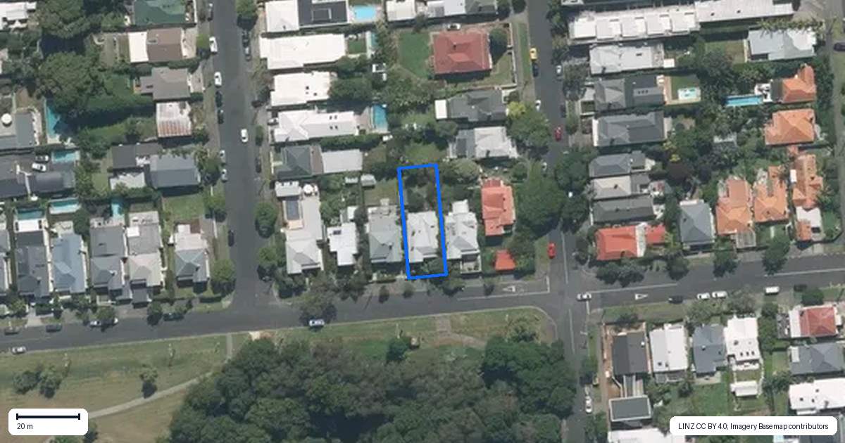 Property context map for 85 Rose Road, Grey Lynn, Auckland
