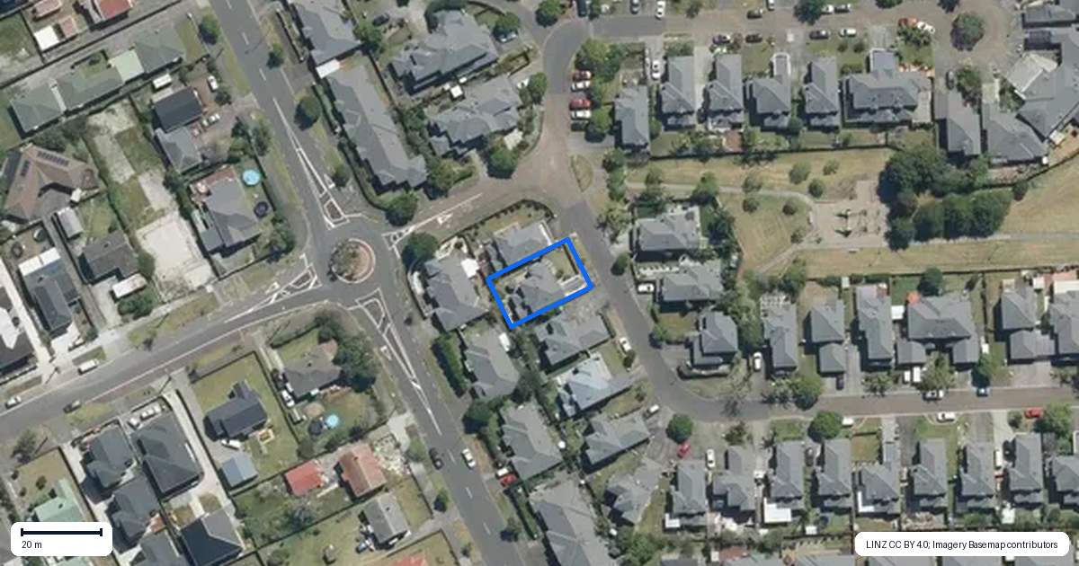 Property context map for 34 Terracotta Drive, Blockhouse Bay, Auckland