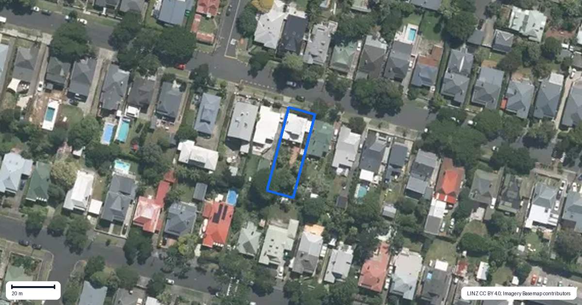 Property context map for 22 Burnley Terrace, Mount Eden, Auckland